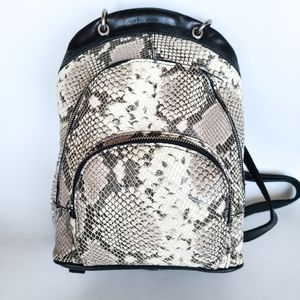 New Patricia Nash Alencon Backpack PYTHON